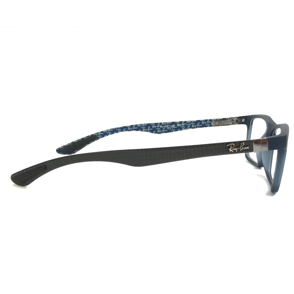 Ray-Ban Eyeglasses Frames RB8901 5262 Matte Blue Gray Carbon Fiber 53-17-145